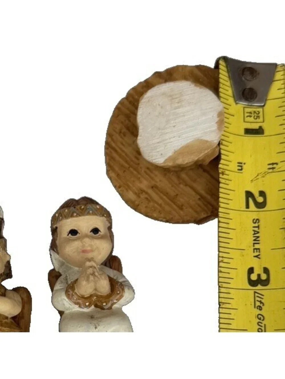 Thanksgiving Pilgrim Figurines Set of 5 Crowning Torch Resin Bob Scheeberg